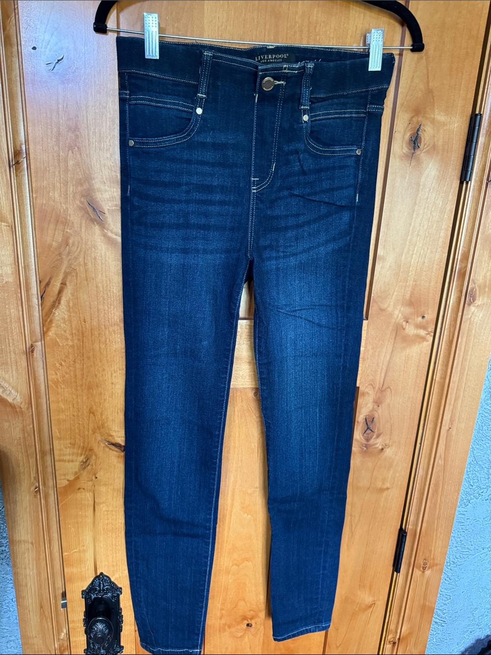 Liverpool The Skinny Dark Indigo High-Rise Jeans